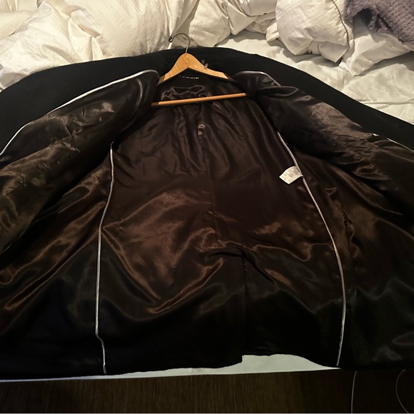 Calvin Klein Women's Classic Black Trench Coat - Picture 9 of 9